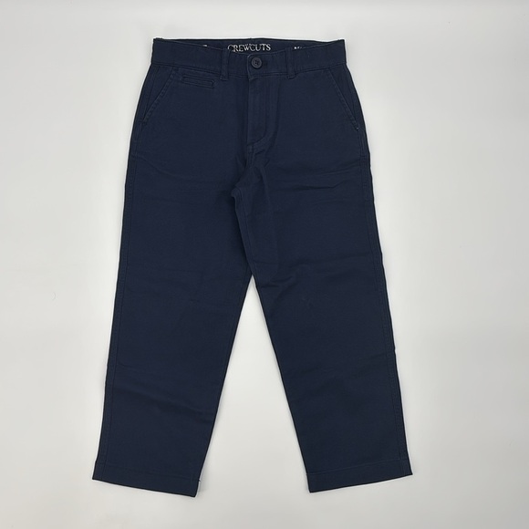 Crewcuts Kids' classic-fit stretch chino pant in navy size 7 NWT CB692 - Picture 5 of 15